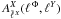 \hbox{$A_{\tell{X}}^X(\ellphi,\ell^{Y})$}