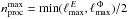 \hbox{$n_{\rm proc}^{\rm max} = \min(\elle_{\rm max},\ellphi_{\rm max})/2$}
