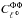 \hbox{$C_{\ellphi}^{\Phi\Phi}$}