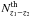 \hbox{$N_{z_1-z_2}^{\rm th}$}