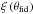\hbox{$\vec\xi\left(\vec\theta_\mathrm{fid}\right)$}
