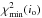 \hbox{$\chi^{2}_{\rm min}(i_{\rm o})$}