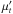 \hbox{$\mu^\prime_t$}