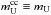 \hbox{$m^{\rm cc}_{\rm U} \equiv m_{\rm U}$}