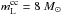 \hbox{$m^{\rm cc}_{\rm L} = 8~M_{\odot}$}