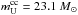 \hbox{$m^{\rm cc}_{\rm U}= 23.1~M_{\odot}$}