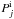 \hbox{$P_j^{\rm i}$}