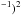 \hbox{$^{-1})^{2}$}