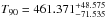 \hbox{$T_{90}=461.371^{+48.575}_{-71.535}$}