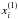 \hbox{$x^{(1)}_i$}