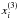 \hbox{$x^{(3)}_i$}