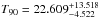 \hbox{$T_{90}=22.609^{+13.518}_{-4.522}$}
