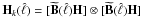 \hbox{${\bf H}_{k}(\hat \ell) = [\widetilde{{\bf B}}(\hat \ell){\bf H}]\otimes[\widetilde{{\bf B}}(\hat \ell){\bf H}]$}