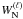 \hbox{$W^{(\ell)}_{\rm N}$}