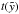 \hbox{$t(\tilde{y})$}