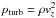 \hbox{$p_{\mathrm{turb}}=\rho v_{z}^{2}$}