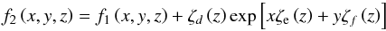 \appendix \setcounter{section}{2} \begin{equation} f_{2}\left(x,y,z\right)=f_{1}\left(x,y,z\right)+\zeta_{d}\left(z\right)\exp\left[x\zeta_{\rm e}\left(z\right)+y\zeta_{f}\left(z\right)\right]\label{eq:exp_fit} \end{equation}