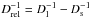 \hbox{$D_{\text{rel}}^{-1} = D_{\text{l}}^{-1} - D_{\text{s}}^{-1}$}