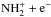 \hbox{$\rm NH_2^+ + e^-$}