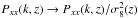 \hbox{$P_{xx}(k,z) \rightarrow P_{xx}(k,z)/\sigma_8^2(z)$}