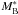 \hbox{$M_{\rm B}^*$}