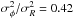 \hbox{$\sigma_\mathrm{\phi}^2/\sigma_{R}^2=0.42$}