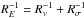 \hbox{$R_{E}^{-1}=R_\mathrm{\nu}^{-1}+R_{\sigma}^{-1}$}