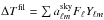 \hbox{$\Delta T^{\rm fil}=\sum a^{\rm sky}_{\ell m}F_\ell Y_{\ell m}$}