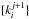 \hbox{$\{k_i^{j+1}\}$}
