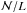 \hbox{${\mathcal {N}}/L$}