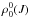 \hbox{$\rho^0_0(J)$}
