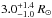 \hbox{$3.0^{+1.4}_{-1.0}~R_\odot$}