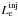 \hbox{$L_{\rm e}^{\rm inj}$}