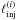 \hbox{$\linj^{(i)}$}