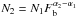 \hbox{$N_2=N_1 F_{\rm b}^{\alpha_{2}-\alpha_{1}}$}
