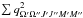 \hbox{$\sum q^2_{\Omega^\prime \Omega^{\prime\prime}J^\prime J^{\prime\prime}M^\prime M^{\prime\prime}}$}