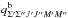 \hbox{$q^\mathrm{b}_{\Sigma^\prime \Sigma^{\prime\prime}J^\prime J^{\prime\prime}M^\prime M^{\prime\prime}}$}