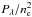 \hbox{$P_\lambda/n_{\mathrm e}^2$}