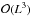 \hbox{$\mathcal{O}(L^3)$}