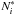 \hbox{$N_{i}^{\ast}$}