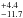 \hbox{$^{+4.4}_{-11.7}$}