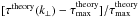 \hbox{$[\tau^\mathrm{theory}(k_\perp)-\tau^\mathrm{theory}_{\rm max}]/\tau^\mathrm{theory}_{\rm max}$}