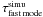 \hbox{$\tau^\mathrm{simu}_{\rm fast\,mode}$}