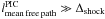 \hbox{$l^\mathrm{PIC}_{\rm mean\,free\,path} \gg \Delta_{\rm shock}$}