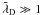 \hbox{$\tilde{\lambda}_{\rm D} \gg 1$}