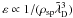 \hbox{$\varepsilon\propto 1/(\rho_{\rm sp}\tilde{\lambda}_{\rm D}^3)$}