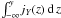 \hbox{$\int_{-\infty}^{y}\!j_Y(z)\,\dif\,z$}