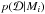 \hbox{$p(\data|M_i)$}
