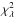 \hbox{$\chi_{\lambda}^2$}