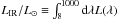 \hbox{$\Lir / L_\odot \equiv \int_8^{1000}{\rm d} \lambda L(\lambda)$}